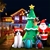 Jingle Jollys 3M XMas Inflatable Santa Tree Lights Outdoor Decorations LED