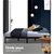 Artiss Metal Bed Frame Double Size Mattress Base Platform Wooden Black TED