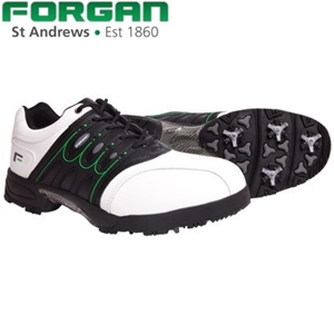 Forgan Leather Waterproof Golf Shoes Whi