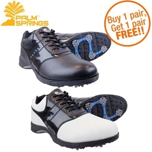 Palm Springs 2 Pack Golf Shoes (1 x whit