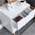 Wooden Bedside Table 2 Drawers Cabinet Storage Night Stand