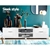 Artiss TV Cabinet Entertainment Unit Stand High Gloss Storage 140cm White