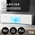 Artiss TV Cabinet Entertainment Unit Stand RGB LED Gloss 130cm White