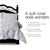 Giselle Cotton Quilt Cover Set King Bed Pinch Diamond Duvet Doona Grey