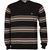 Lyle and Scott Crew Neck Placed Stripe Pullover