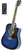 Steel String Semi Acoustic Full Size 41`` Fingerboard With Pickup - Blue