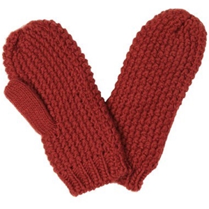 Vero Moda Lines Knit Mittens
