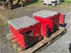 2x Alloy Kenworth Battery Boxes