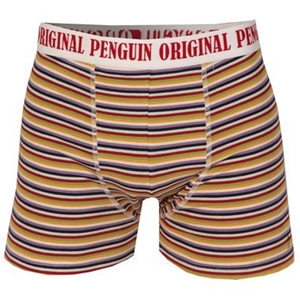 Penguin Mens Multi Stripe Boxer Short