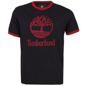 Timberland Mens Big Tree Ringer T-Shirt