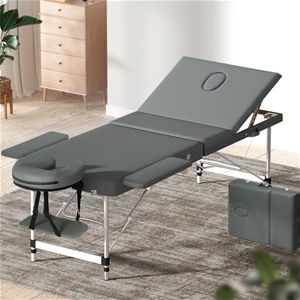 Zenses Massage Table Portable 3 Fold Alu