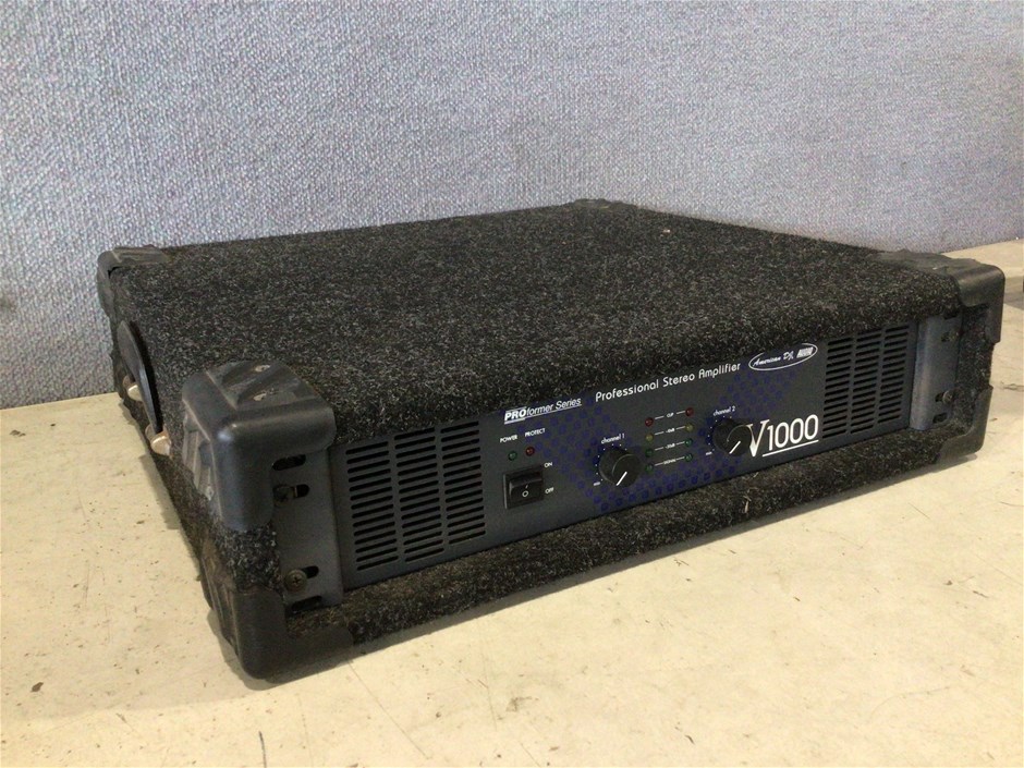 Professional Stereo Amplifier