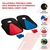 Collapsible Portable Corn Hole Boards With 8 Cornhole Bean Bags, Carry Case
