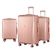 Wanderlite 3pc Luggage 20'' 24'' 28'' Set TSA Hard Case Lightweight Pink