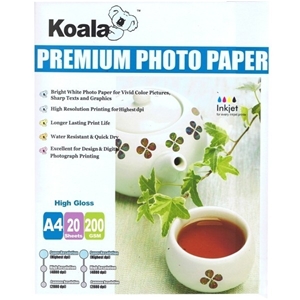 200gm A4 High Gloss Photo Paper (20 Shee