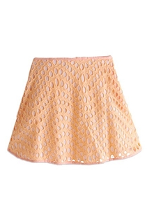 Pumpkin Patch Girl's Eyelet Lace Skirt