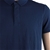 SABA Men's Melange Polo, Size XL, Cotton, Navy. Buyers Note - Discount Fre