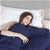 LUXOR Microfibre Weighted Blanket 4.5KG, 104 x 152cm (Long Single), Colour: