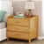 Bamboo Bedside Table Nightstand Storage Bedroom Sofa Side Stand