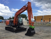 Unreserved Unused 2022 Hitachi ZX130-5A Hydraulic Excavator