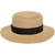 SOLAR ESCAPE UV Boardwalk Fedora Hat, O/S Tan.
