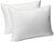 AMAZON BASICS Down-Alternative Pillows, Soft Density for Stomach and Back S