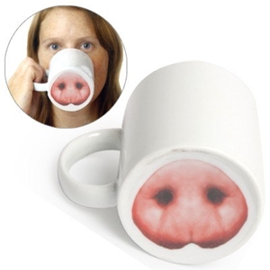 250ml Miss Piggy Porcelain Novelty Mug