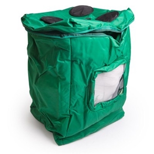 Lazzari Green Storage Bag w Foot Pads - 