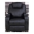 Black Massage Chair Recliner 360 Degree Swivel PULeather Lounge