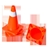 4pcs 45cm Road Traffic Overlap Parking Emergency Safety Cone