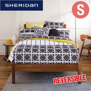 Sheridan Adley Charcoal SB Reversible Qu
