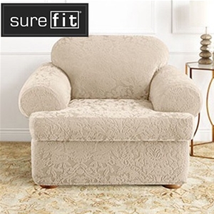 Sure Fit 1-Seater Sofa Chair Oyster Stre