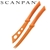 Scanpan Spectrum 2 Piece Orange Cheese Knife Set