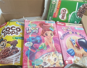 12 x Assorted Cereal Products, Incl: MIL