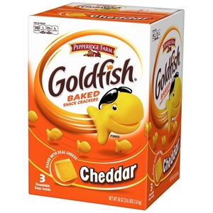 2 x PEPPERIDGE FARM 3pk Goldfish Baked S