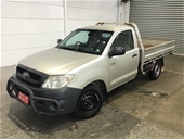 2010 Toyota Hilux 4X2 WORKMATE TGN16R Manual Cab Chassis