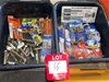 Qty assorted Fasteners, (Containers not included. Ex-Retail stock