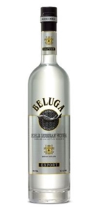 Beluga Noble Vodka (1x 700mL), Russia.