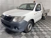 2013 Toyota Hilux 4X2 WORKMATE TGN16R Automatic Cab Chassis