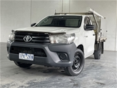 2018 Toyota Hilux 4X2 WORKMATE GUN122R T/D Man Cab Chassis