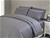 1200 TC Fitted Sheet Single Charcoal