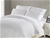 1200 TC Fitted Sheet Double White Stripe