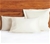 2 x Egyptian Cotton 1200 TC Pillow Cases Ivory - Standard Size