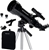 CELESTRON Celestron Travel 70mm f/5.7 AZ Refractor Telescope Kit, Black, 70
