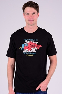 Elwood Mens Dan Gone Fishing T-Shirt