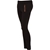 ClubL Women's Scuba Legging With Zip Pu Detail