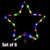 Solar LED Ropelight Path Stars Christmas Display