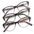 6 x FOSTER GRANT Design Optics Readers Glasses with Cases, Prescription +3.