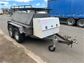 No Reserve Box Trailer & Vacuum Gutter Cleaning Trailer