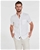 COAST CLOTHING CO Men's Short Sleeve Shirt, Size L, 100% Linen, White. Buy